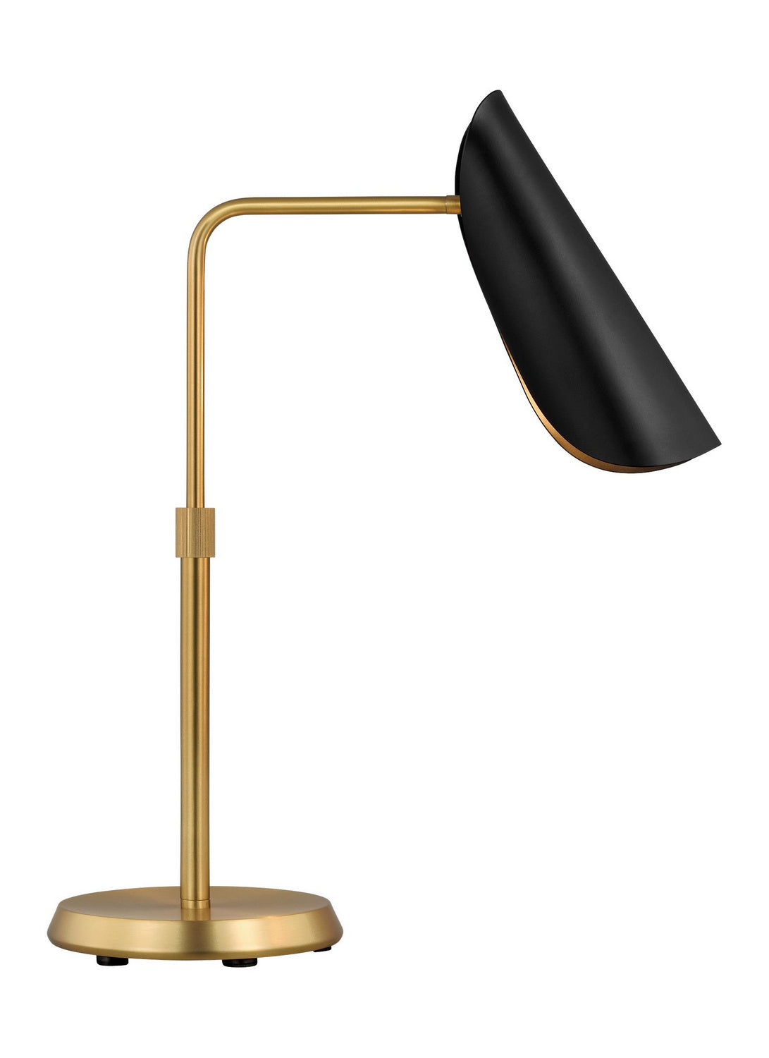 Tresa One Light Table Lamp in Burnished Brass