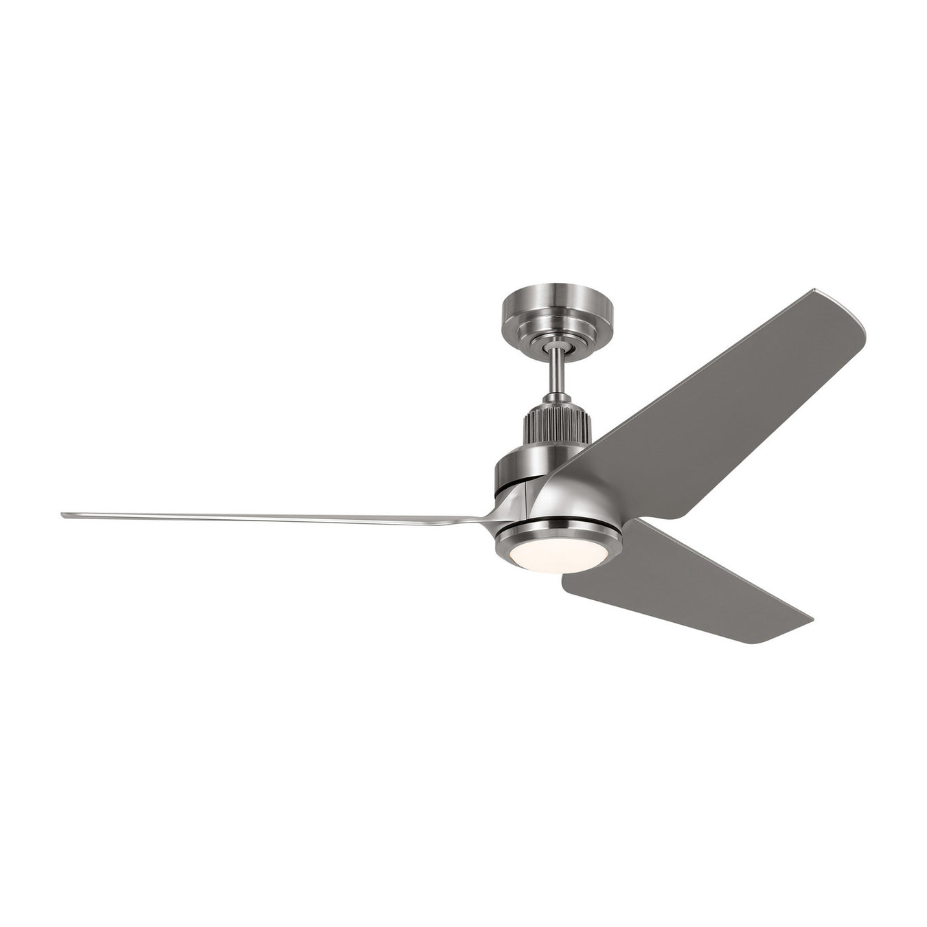 Ruhlmann Smart LED 52" Ceiling Fan in Brushed Steel