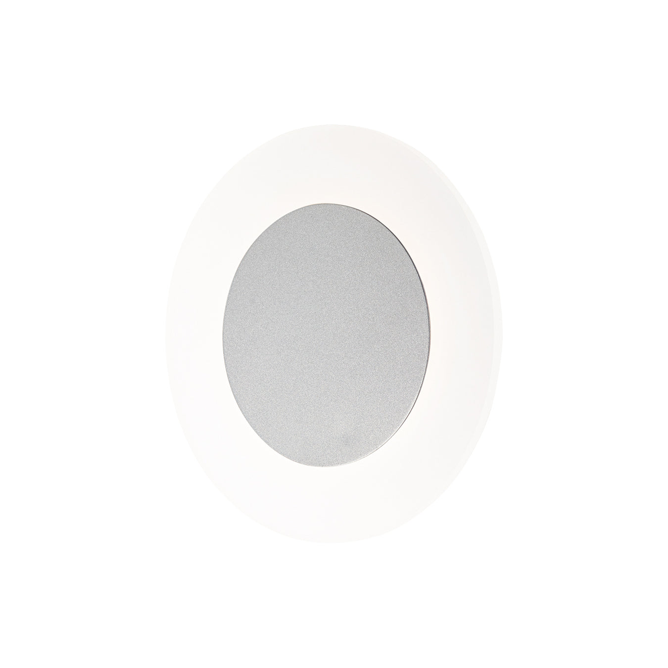 Saturn II LED Flush Mount/Wall Sconce in Matte Silver