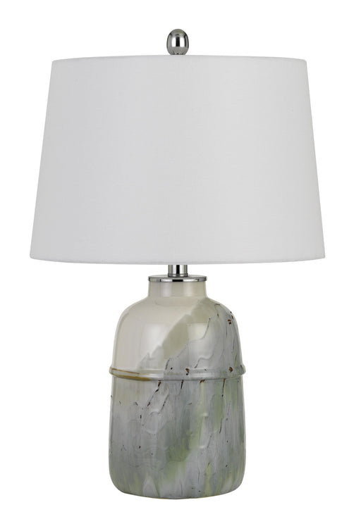 CAL Lighting (BO-2882TB-2) Vittoria Ceramic Table Lamps (Set of 2)