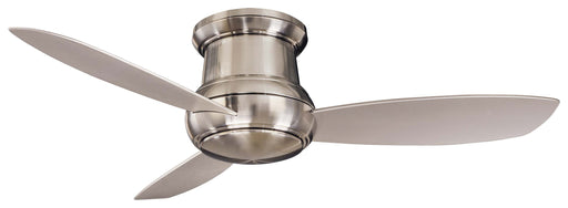 Concept II 52" Indoor/Outdoor Ceiling Fan in Brushed Nickel Wet
