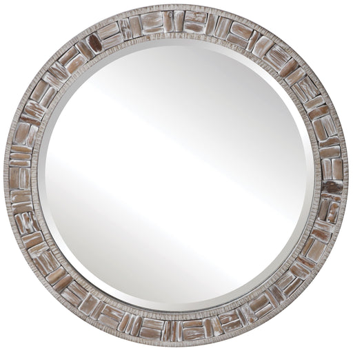Uttermost's Del Mar Round Mirror Designed by Renee Wightman